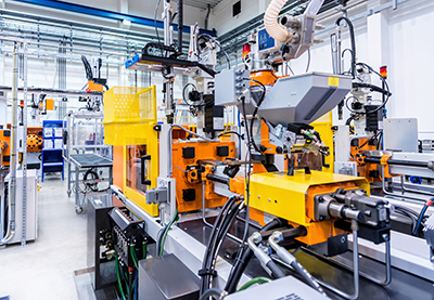 Factory interior