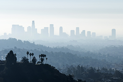 Hazy California Sky